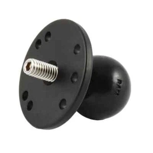RAM Mount Round Plate with 1.5" C-Ball and 3/8"-16 Threaded Stud RAM-202CU - Picture 1 of 1