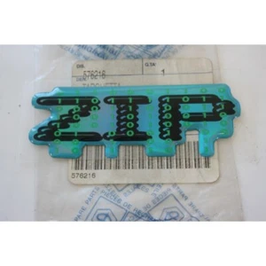 Adesivo carena manubrio Handlebar cover nameplate sticker Piaggio Zip 4T 50 125 - Imagen 1 de 2