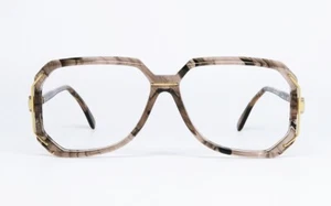 VINTAGE FRAME CAZAL 639 294 CLEAR  GOLD SQUARE OG OTT 901 642 607 616 W. GERMANY - Picture 1 of 6