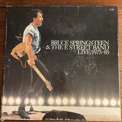 Bruce Springsteen & The E Street Band Live - 1975-85 (5 Vinyl Box Set (4 of 5) - Image 1 of 2