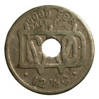 Salt Lake City, Ut D W Co. (Monogram) Good For Salt Lake 12 1/2¢ Token