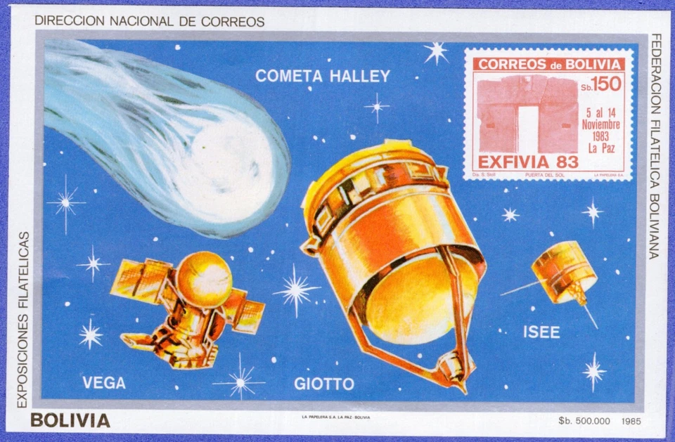 BOLIVIA, 1985, MI # BL 146, MNH - Image 1 of 1