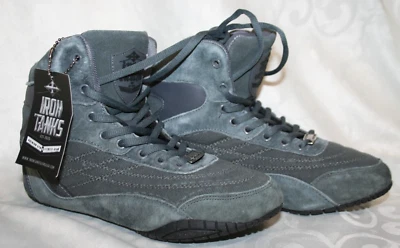 Nuovissime scarpe da sollevamento pesi Iron Tanks Orion Genesis US6 grigio scuro grigio - Immagine 1 di 4