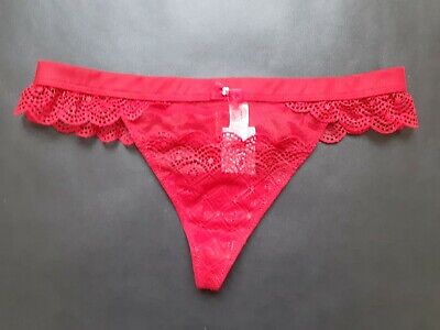 NEW Sexy Intimissimi Red Lace Knickers Size S - SALE!!! • 9.76€