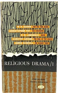 Religious Drama/ 1 Compiled 1960 by Marvin Halverson Vintage Paperback 5th Print - Picture 1 of 11