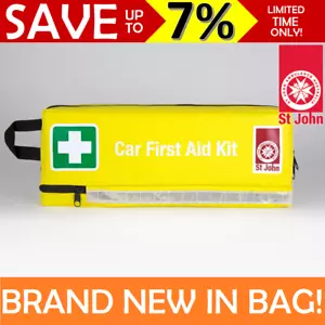 NEW St John Ambulance First Aid Kit Car Motor Vehicle Travel Hi-Vis COMPLIANT - Picture 1 of 3