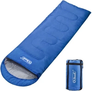 Sleeping Bag/Blanket By Oule GmbH - Barrel Shaped 3 Seasons 2 Way All round Zip - Picture 1 of 9