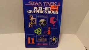 STAR TREK PEEL-OFF GRAPHICS BOOK by LEE COLE from 1979 - Picture 1 of 3