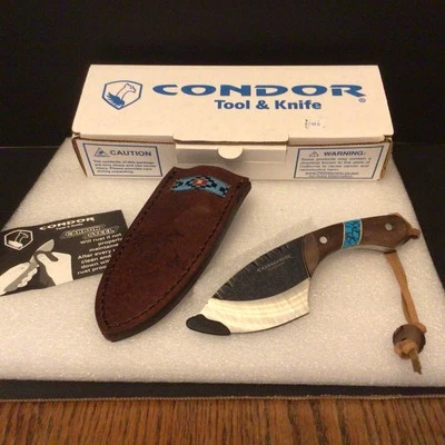 Нож Condor Tool & Knife Co.Blue River Skinner, новый, неиспользованное состояние, с коробкой, ножны - Изображение 1 из 4