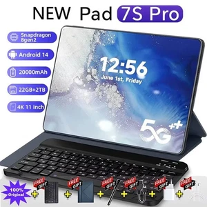 2025 Original Pad 7S Pro 11" Android Tablet 4G/5G Dual SIM 22GB/2TB - Picture 1 of 13
