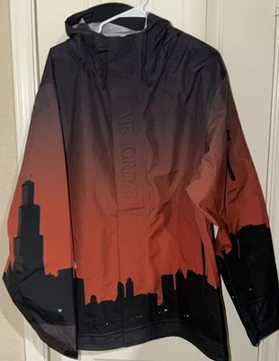 Nike Air Jordan Skyline GORE-TEX Storm-FIT ADV Rain Jacket HF9285-010 Mens Sz L - Image 1 of 4