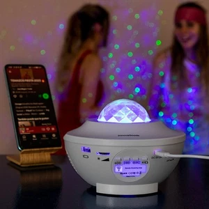Proiettore di Stelle LED con Altoparlante Sedlay InnovaGoods - Foto 1 di 10