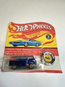 Vintage Hot Wheels Redlines Beach Bomb Blau - Blister NOC - Bild 1 von 24