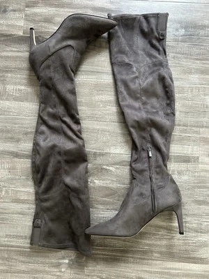 Calvin Klein 灰色长靴 10 码 — 第 1/3 张图片