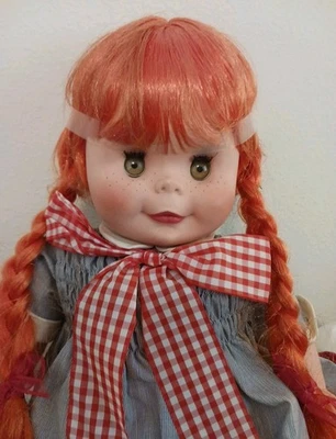 Vintage Furga Teresa Italian Doll 23" Red Hair Green Eyes Original Clothes HTF - Image 1 of 4