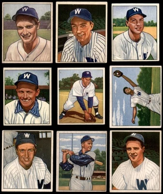 1950 Bowman Washington Senators Team Set 4.5 - VG/EX+ 6875745 - Image 1 of 2