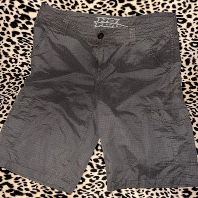 Pantalones Cortos Carga No Fear De Colección Para Hombres 32 Ligeros Ripstop Monopatín Años 2000 Y2K Foto 1 de 4