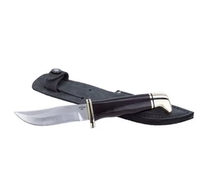 Buck December 2024 BOTM 212 Fixed Ranger - Burgundy Canvas Micarta - Satin S30V - Picture 1 of 8