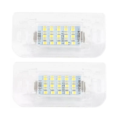 LED Number Plate Light Compatible with For Mercedes For Benz B Class 2011 2019 - Image 1 of 4