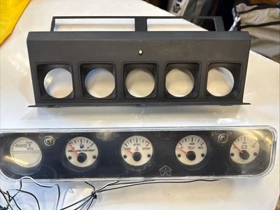 Jeep Wrangler YJ 1987-1991   Dash Instrument Center Gauge Cluster Untested. - Image 1 of 4