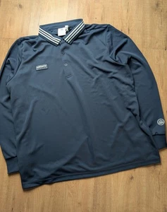 Adidas Spezial / SPZL Long Sleeve Polo Shirt ‘Navy Blue’ - Size Large (L) - Picture 1 of 6