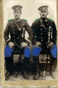 WW I Photo retouched Russian empire army uniform saber Shashka Broadsword blad - Picture 1 of 5