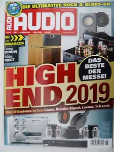 AUDIO 6/19, KLIPSCH LA SCALA II AL5,LUXMAN CL-38UC,MQ 88UC,PD 151,B&W ASW 610 - Bild 1 von 4