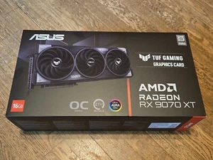 ASUS TUF Gaming Radeon RX 9070 XT OC Edition 16GB Gaming Graphics Card BRANDNEW! - Picture 1 of 3