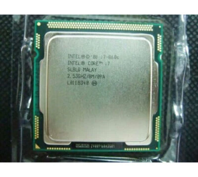 For Intel Core i7-860S SLBLG Quad-Core 8M 2.53 GHz Socket 1156 CPU Processor - Image 1 of 2