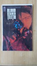Bood Stained Teeth #1 cover B signed by Christian Ward NYCC 2022 