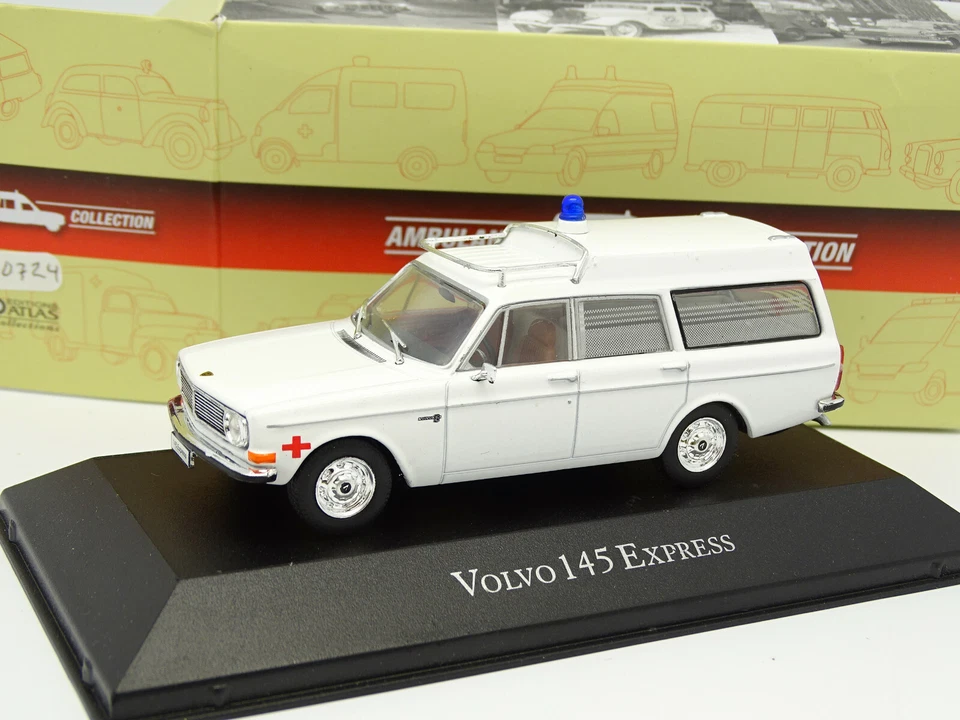 IXO Press 1/43 - Volvo 145 Express Ambulance - Image 1 of 1