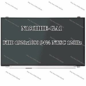 15.6" N156HHE-GA1 120HZ 94% NTSC FHD 1920x1080 1080P LCD Display Screen Panel - Picture 1 of 4