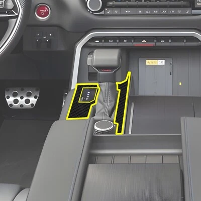 Fits Toyota Tundra 2022+ Center Console & Door Trim Decal Vinyl - Image 1 of 4