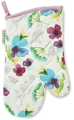 Ofenhandschuh Backhandschuh Baumwolle Blumen Chatsworth Floral Cooksmart England - Bild 1 von 2