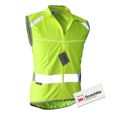 Salzmann High Visibility Cycling Vest - Made with 3M Scotchlite - Image 1 of 4