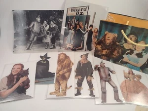 The Wizard Of Oz Character Cutouts Cards Bag Photos Stickers Dorothy Glenda - Picture 1 of 17