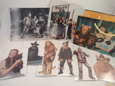 The Wizard Of Oz Character Cutouts Cards Bag Photos Stickers Dorothy Glenda - Image 1 of 4