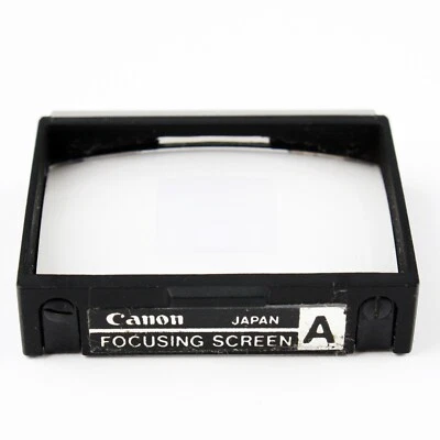 Pantalla de enfoque Canon F-1 punto central de microprisma A Foto 1 de 2