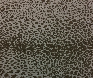 BALLARD DESIGNS LEOPARD SKIN SILVER SUNBRELLA PERFORMANCE FABRIC BY YARD 54"W - Picture 1 of 6