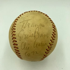 Ernie Banks "Chicago Cubs 1972" Signed Inscribed Vintage Baseball With JSA COA - Picture 1 of 4