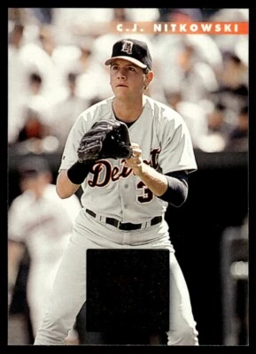 1996 Donruss #467 C.J. Nitkowski Detroit Tigers - Image 1 of 2