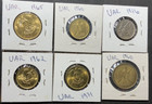 New ListingOld United Arab Republic Coin Lot - 1956-1971 - 6 Vintage Coins - Lot #Y1