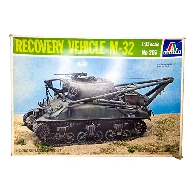 Italeri Recovery Vehicle M-32. Mint boxed + aggiuntivi in metallo - Immagine 1 di 3