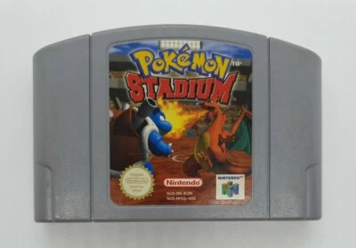 POKÉMON STADIUM Nintendo 64 Vintage Game Cartridge PAL *CARTRIDGE ONLY* - Image 1 of 2