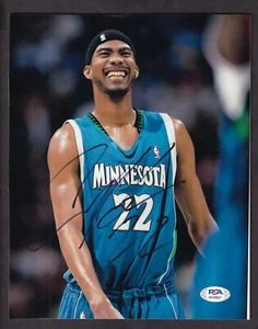 Corey Brewer Autographed Timberwolves 8x10 Photo PSA/DNA - Picture 1 of 4