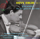 Devy Erlih Paganini The 24 Caprices For Solo Violin Bartok Sonata For  Cd