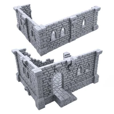 Ulvheim Ruins by Terrain4Print Set A, 3D Printed Tabletop RPG Scenery & Wargame - Image 1 of 4
