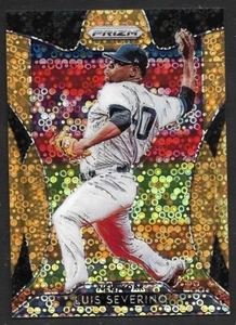 Panini #84 2019 Luis Severino Yankees Hyper Prizm refractor dorado #109/150 - Imagen 1 de 1