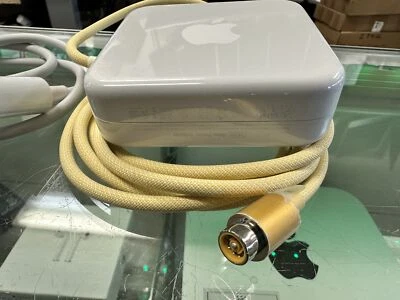 Genuine apple iMac 24" M1 power adapter Yellow A2290 Nice! - Image 1 of 4