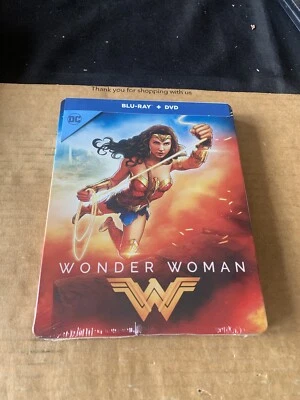 WONDER WOMAN US Import Reg Free Blu Ray Steelbook Brand New & Sealed - Image 1 of 4